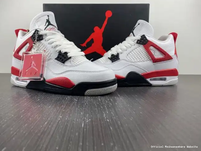 Official Maikesneakers DH6927-161 Jordan Air Cement 4 Red 0505